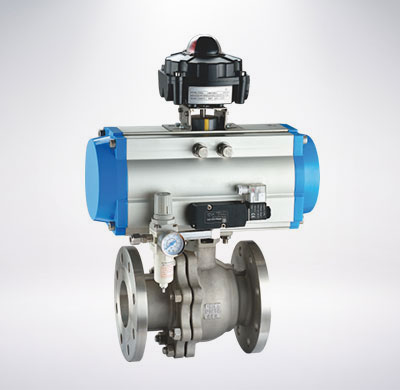 高平台气动切断球阀